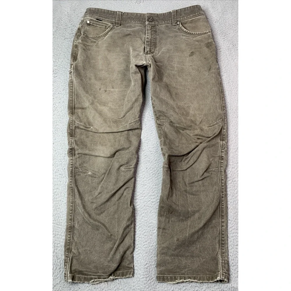 Kuhl Pants Mens 38x32 Rydr Vintage Patina Dye Legendary Thrashed Flaws Outdoors